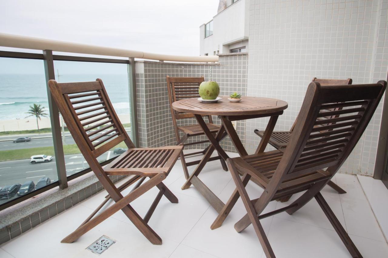 Barra Da Tijuca De Frente Para O Mar - 2 Suites Ate 6 Pessoas Em Camas Rio de Janeiro Ngoại thất bức ảnh