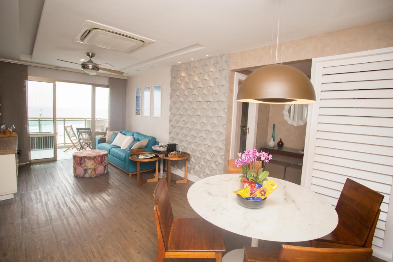 Barra Da Tijuca De Frente Para O Mar - 2 Suites Ate 6 Pessoas Em Camas Rio de Janeiro Ngoại thất bức ảnh